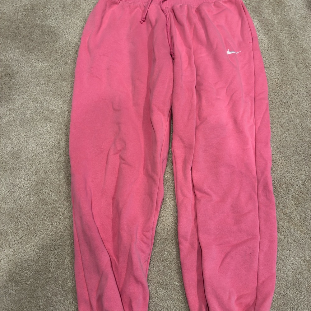 Nike Bright Pink Joggers